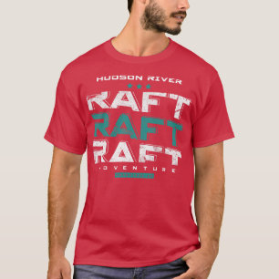 T-shirt Le radeau de la rivière Hudson (1)