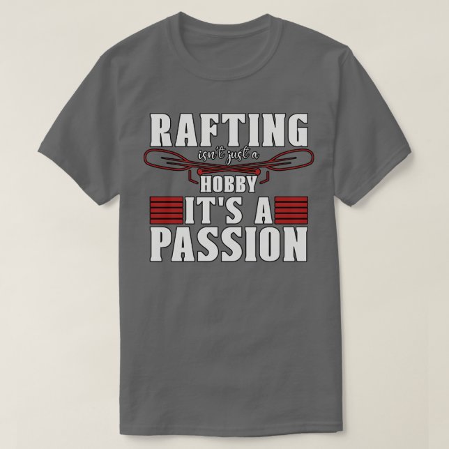 T-shirt Le Rafting N'Est Pas Qu'Une Plaque (1) (Design devant)