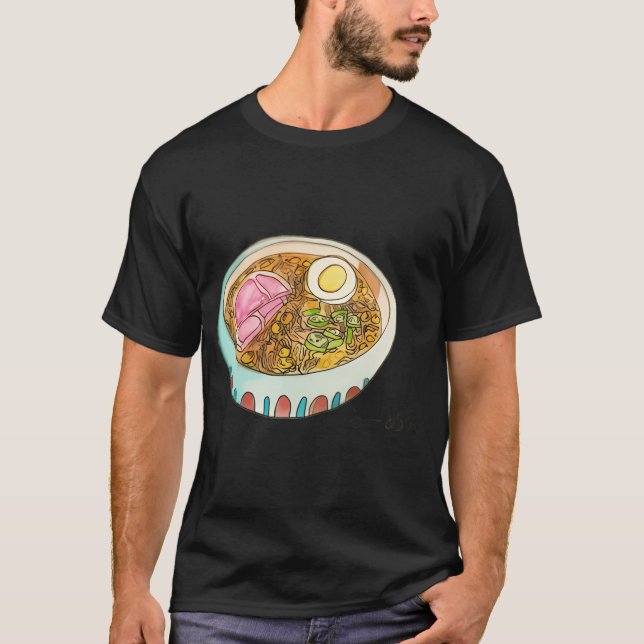 T-shirt Le Ramen De Ponyo (Devant)