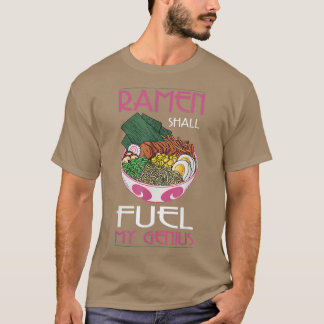 T-shirt Le Ramen Drôle Va Alimenter Mes Nouilles Japonaise