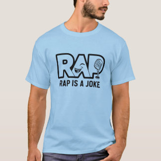 T-shirt le rap est une blague