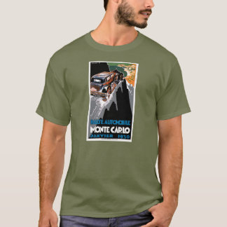 T-shirt Le rassemblement 1930 automatique de Monte Carlo