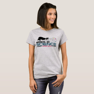 T-shirt Le rassemblement est la Science