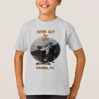 T-shirt Le Rat de la rivière pour l'enfant à vie
