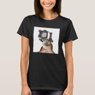 T-shirt Le rat gras mignon est attrapé mème
