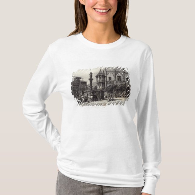 T-shirt Le Rathhaus, Hildesheim (Devant)