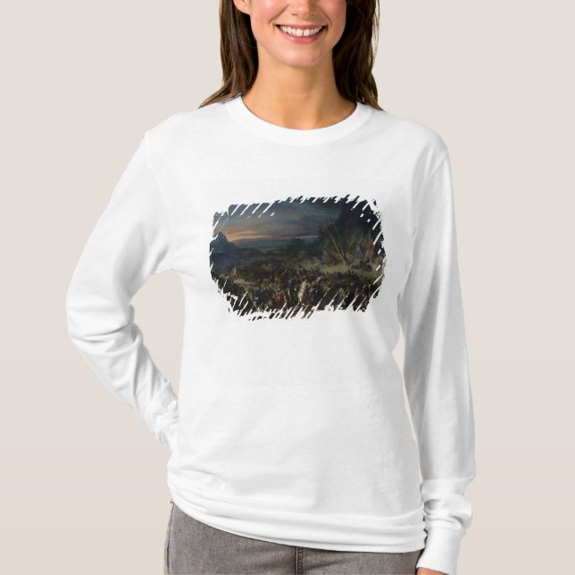 T-shirt Le ravin, campagne de 1809, 1843 (Devant)