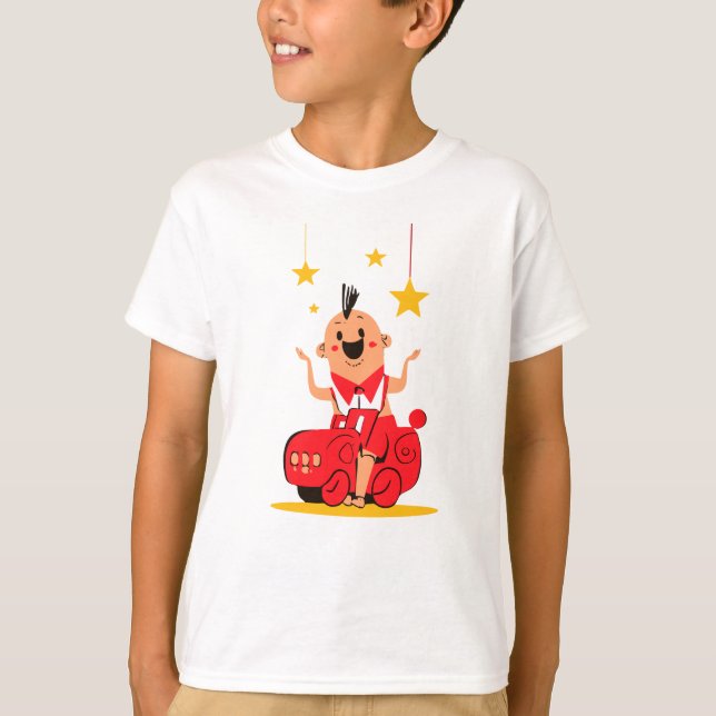 T-shirt Le rayonnement de Baby Billy (Devant)