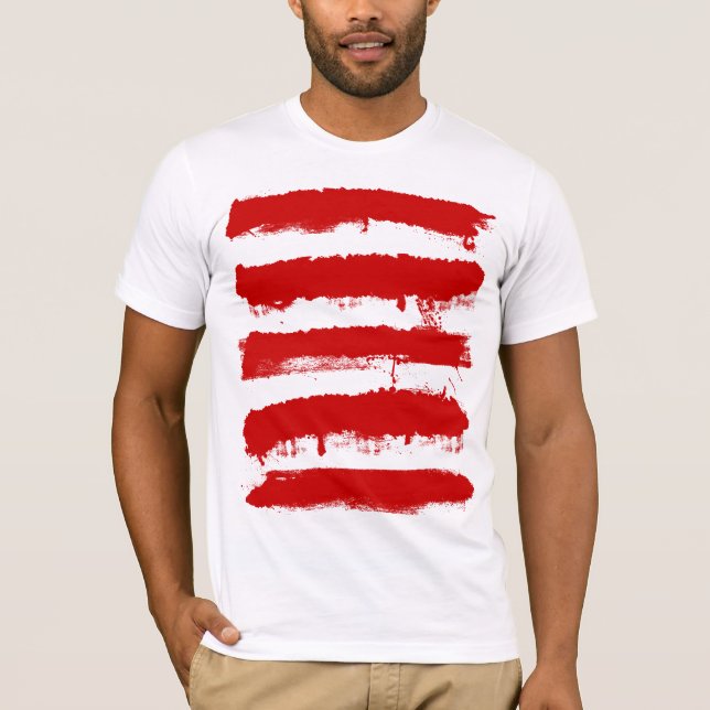 T-shirt Le rebelle barre la chemise (Devant)