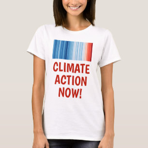 T-shirt Le réchauffement climatique freine le changement c