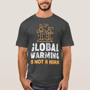 T-shirt Le réchauffement climatique n'est pas un canular