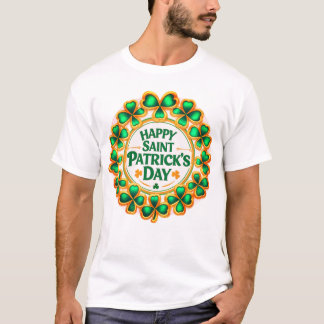 T-shirt le récif de trèfle de st-patrick