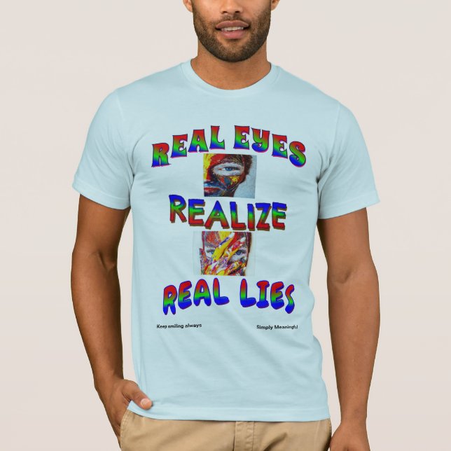 T-shirt "Le regard de la vérité 👀" (Devant)