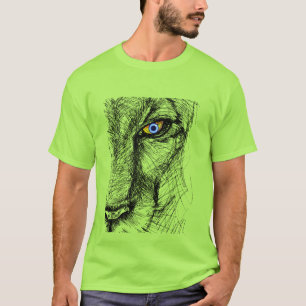T-shirt Le regard du tigre