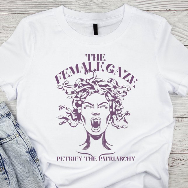 T-shirt Le regard féminin (Créateur téléchargé)