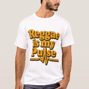 T-shirt Le reggae est mon pouls