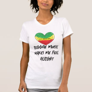 T-shirt Le Reggae Me Fait Me Sentir Bien