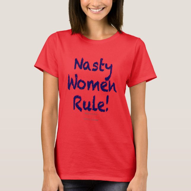 T-shirt Le règne des femmes malveillantes (Devant)