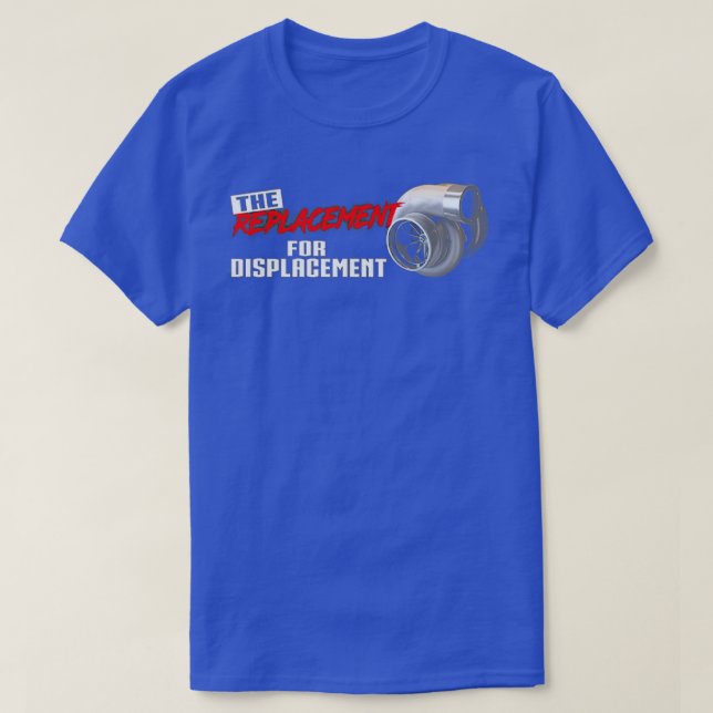 T-shirt Le remplacement du déplacement (Design devant)