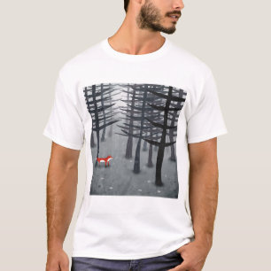 T-shirt Le renard et la forêt