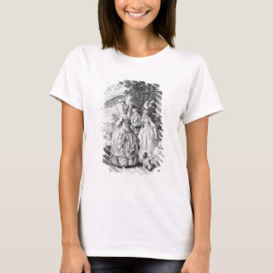 T-shirt Le Rendez-vous à Marly, gravé par Carl Guttenbe