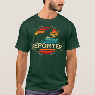 T-shirt Le reporter Dinosaur