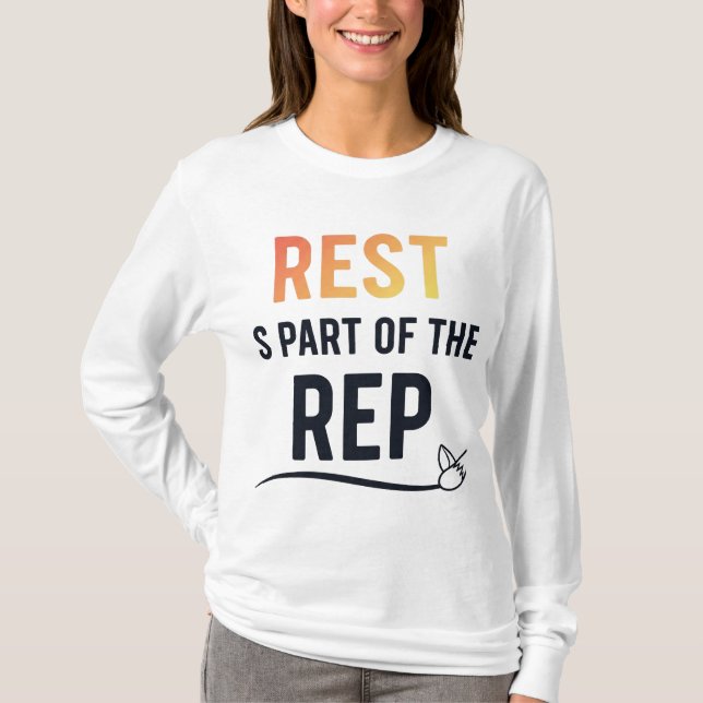 T-shirt Le repos fait partie de la Rep - Fox Tail Edition (Devant)