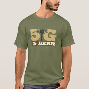 T-shirt Le réseau mobile 5G est là !