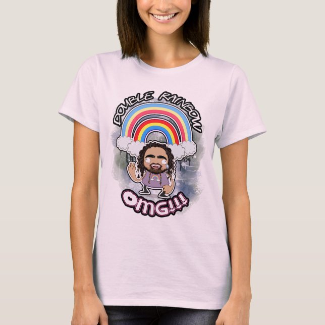 T-shirt Le réservoir des doubles femmes OFFICIELLES de (Devant)