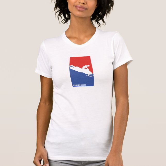T-shirt Le réservoir des femmes de logo de Boondockers (Devant)