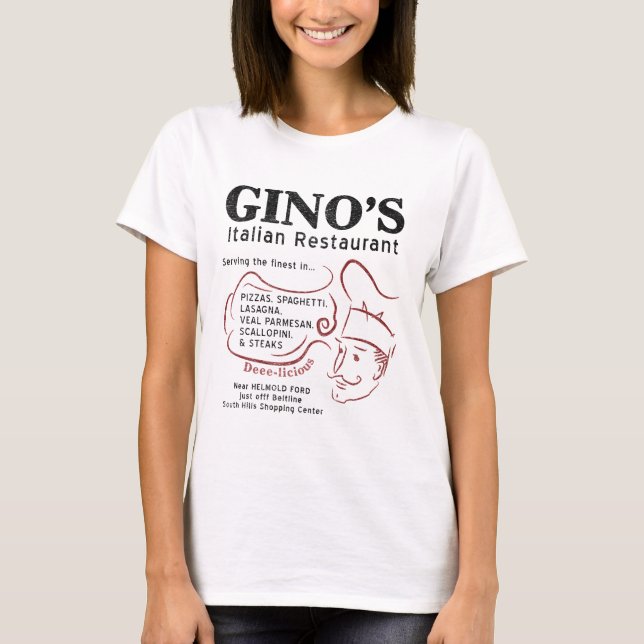 T-shirt Le restaurant italien de Gino (Devant)