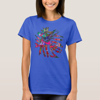 T-shirt Le résumé 1 de pensent l'art maintenant
