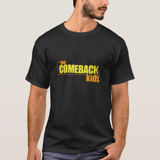 T-shirt Le retour badine la chemise des hommes (Devant)