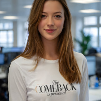 T-shirt Le Retour est un Graphique Inspirant Personnel