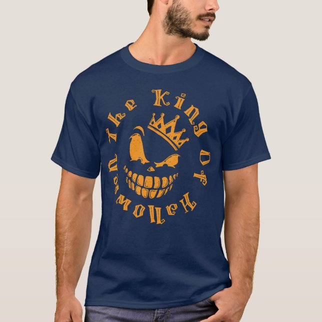T-shirt Le rétro du roi d'Halloween (Devant)