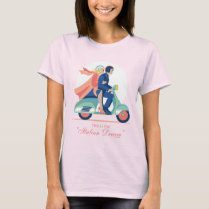 T-shirt Le rêve italien - Le Lotus Blanc