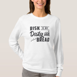 T-shirt Le Risque Du Marché stock Est Mon Nouvel Échange D