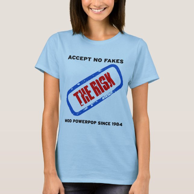 T-shirt Le risque - mod Powerpop (Devant)