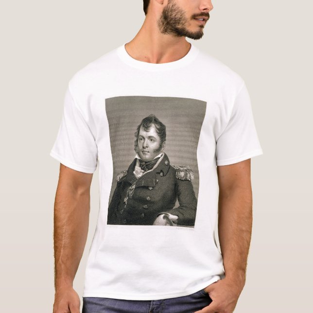 T-shirt Le risque Perry (1785-1819) d'Oliver de commodore, (Devant)