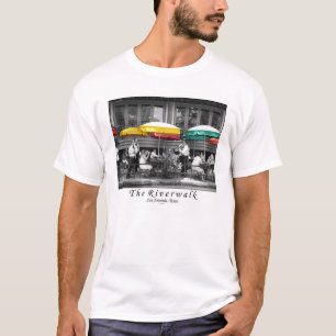 T-shirt Le Riverwalk à San Antonio, le Texas