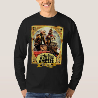 T-shirt Le Rock And Roll Showing Little Town Ta