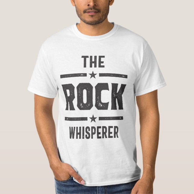T-shirt Le Rock Whisperer (Devant)