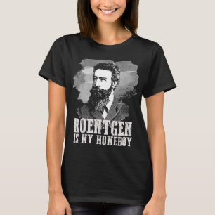 T-shirt Le roentgen est mon Homeboy