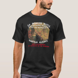T-shirt Le Rogue Bull Champagne Diner sur les Mudflats