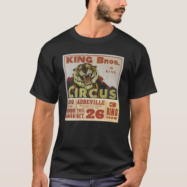 T-shirt Le Roi Bros. Cirque (Devant)