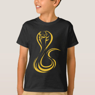 T-shirt Le Roi cobra dans le style chic de dessin