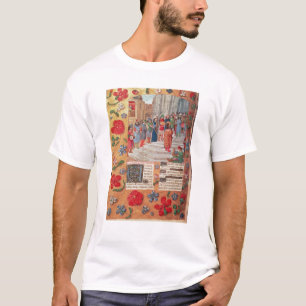 T-shirt Le Roi David et musiciens, du bréviaire