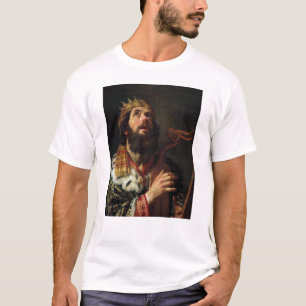 T-shirt Le "Roi David Playing le Harp