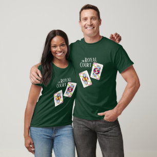 T-shirt Le roi de la Cour royale et la reine Pickleball