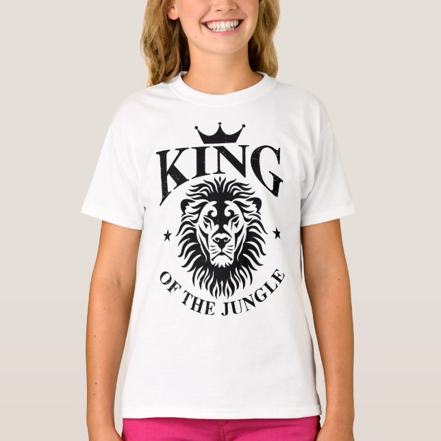T-Shirt Le Roi De La Jungle (Devant)